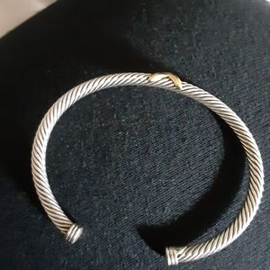 David Yurman X bracelet